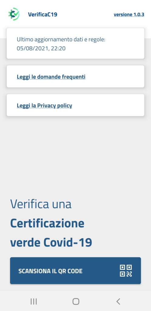 Come Verificare Il Green Pass Certificazione Verde COVID 19 APP