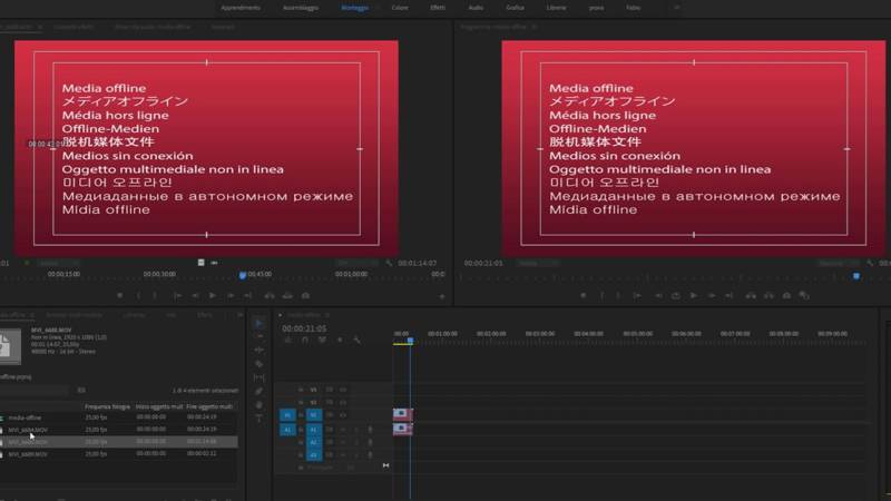 Media offline adobe premiere что делать